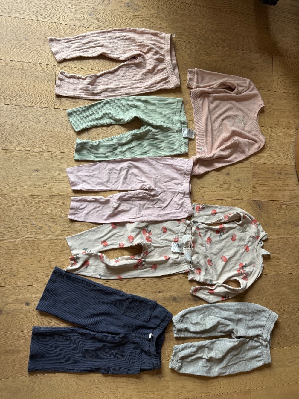 h&m Tea Rabbit girl huge lot bundle size 3t  Organic Cotton Pajamas pants tops